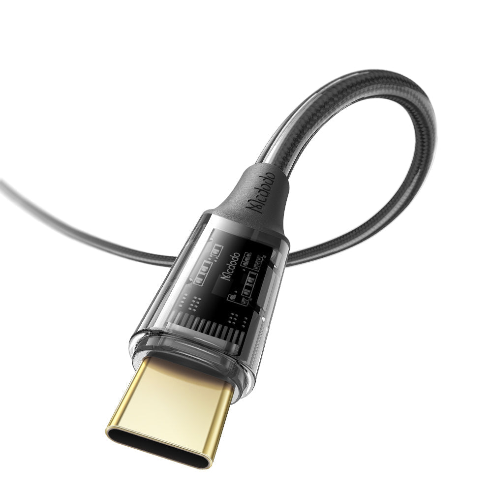 Mcdodo Amber Series 6A USB-A to USB-C Transparent Cable (1.2/1.8M)