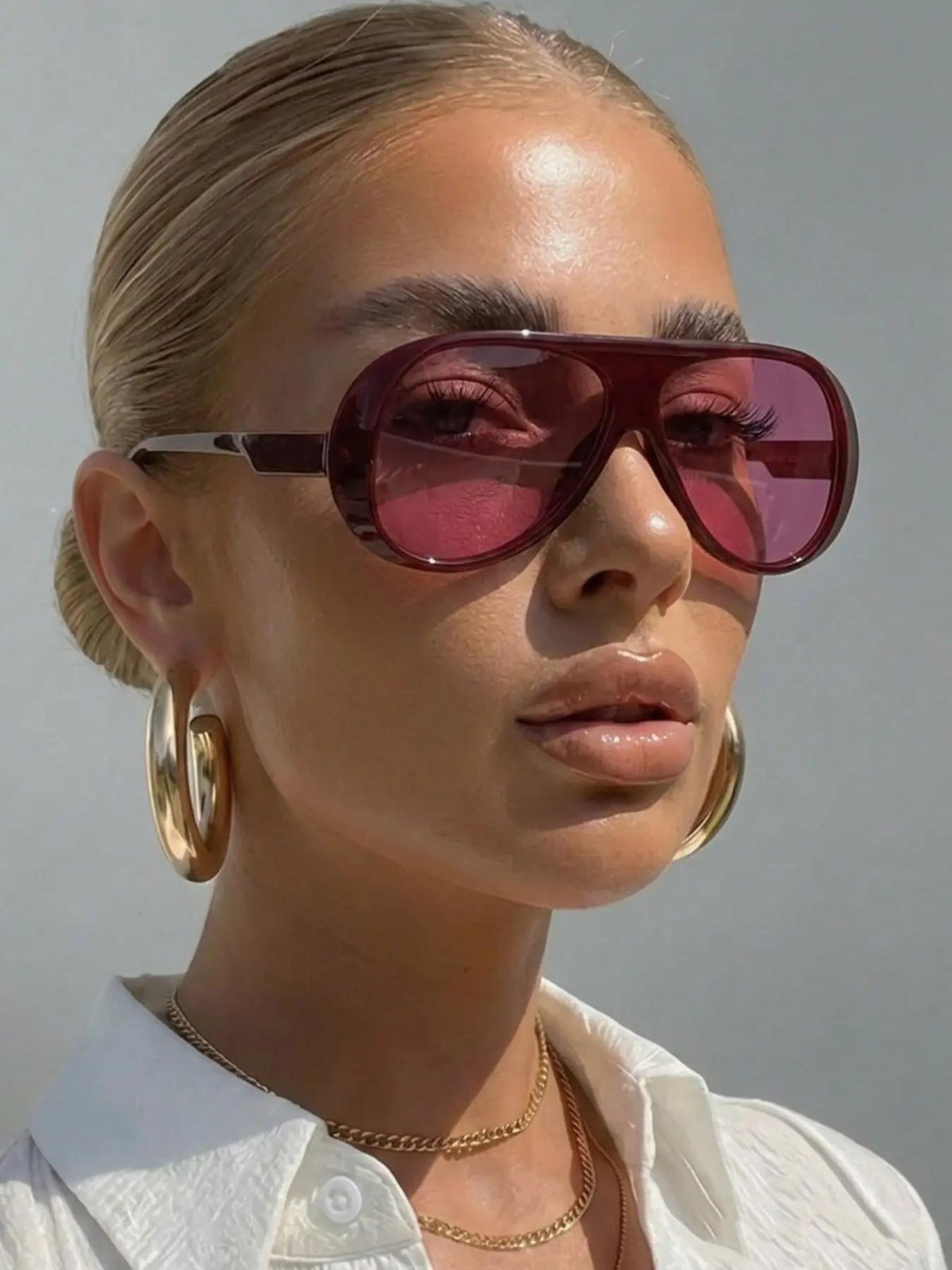5 pairs of Y2K street-style women's sunglasses with leopard print, perfect for beach vacations, driving, and a night out—stylish accessories for any occasion