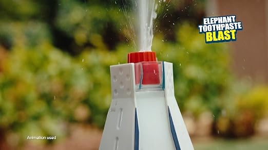 CrunchLabs by Mark Rober, Elephant Toothpaste Blast Kids Toys, Science Toys | Includes safety glasses, QR video access, and 6