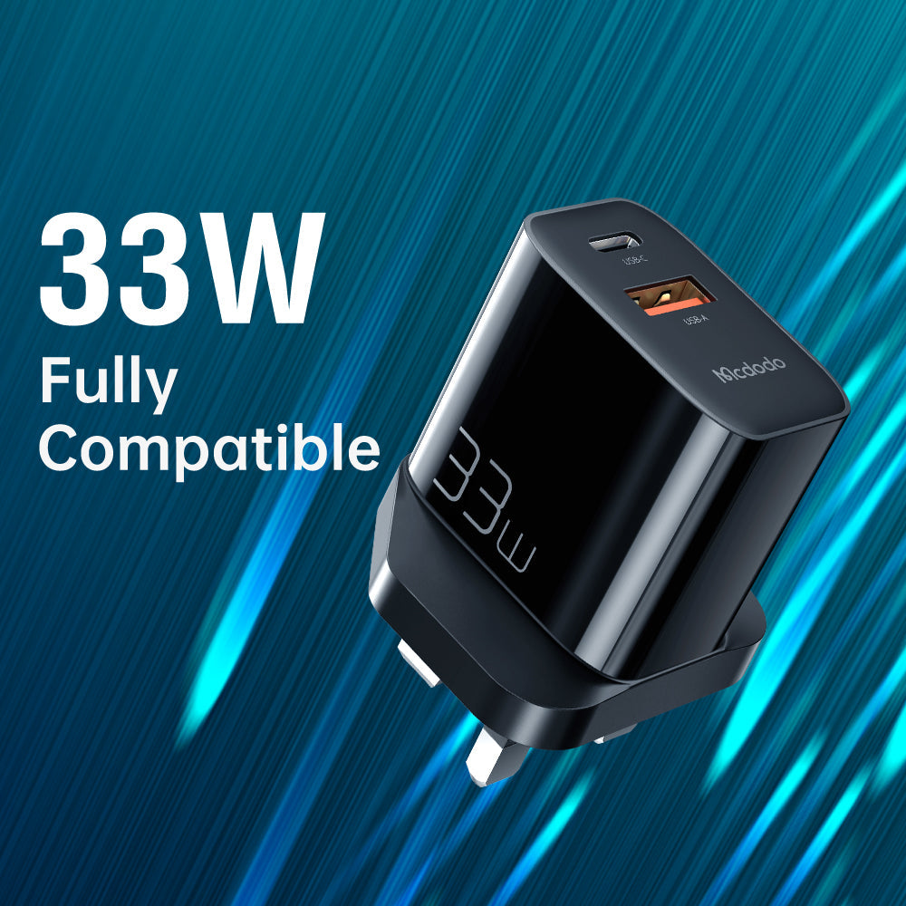 Mcdodo 33W 1A+1C Fast Charger