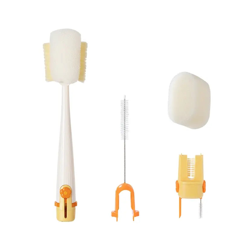 Cepillo Multifuncional 5 en 1 para Botellas Limpia Tapas & Cocina