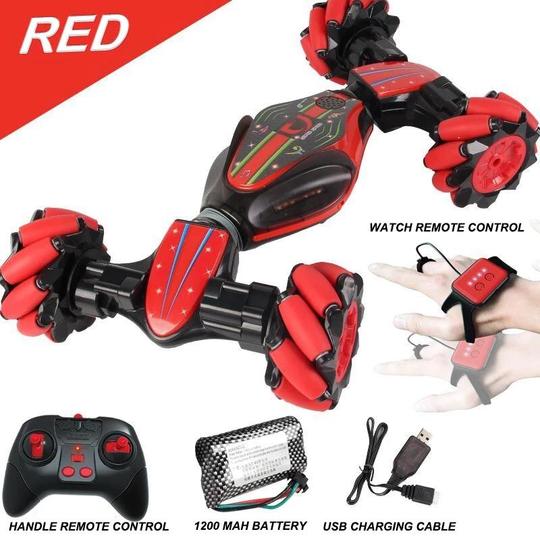 CHRISTMAS LIMITED TIME OFFER-GESTURE CONTROL - DOUBLE-SIDED STUNT CAR