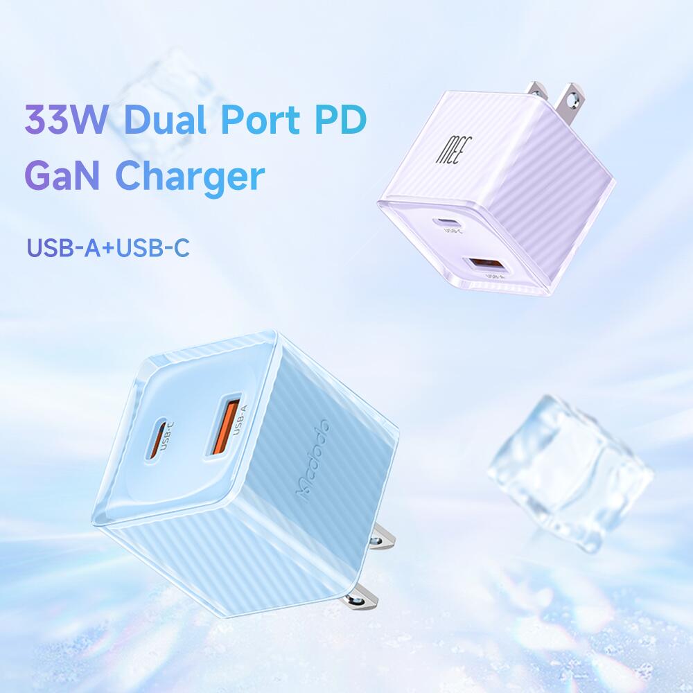 Mcdodo 33W 1C+1A GAN Fast Charger US/EU/UK