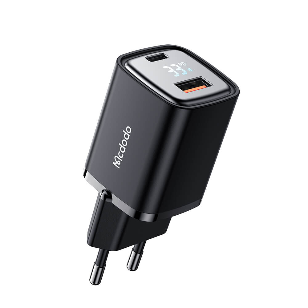 Mcdodo 33W PD+QC Charger (US/UK/EU Plug, Digital Display)